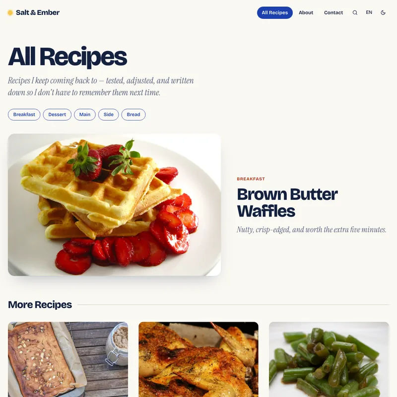 Recipes